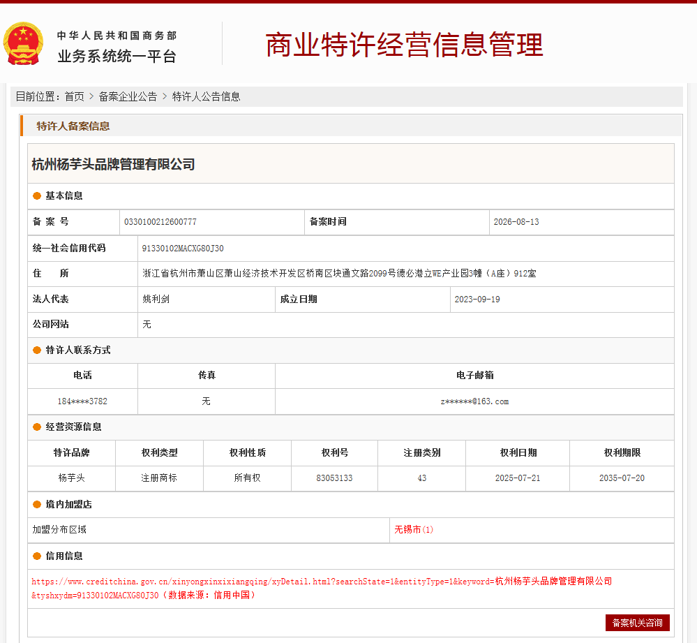 特许经营
